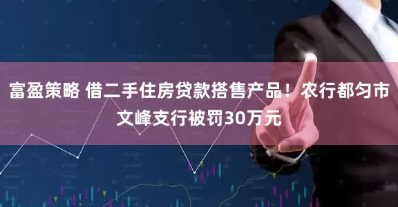 富盈策略 借二手住房贷款搭售产品！农行都匀市文峰支行被罚30万元